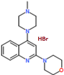 4-(4-(4-Methylpiperazin-1-yl)quinolin-2-yl)morpholine hydrobromide